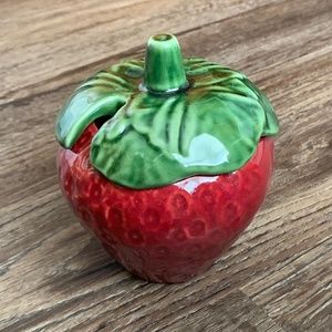 Jay Wilfred Ceramic Stawberry Jar Made in Portugal